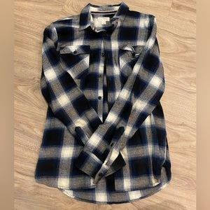 Cotton flannel button up